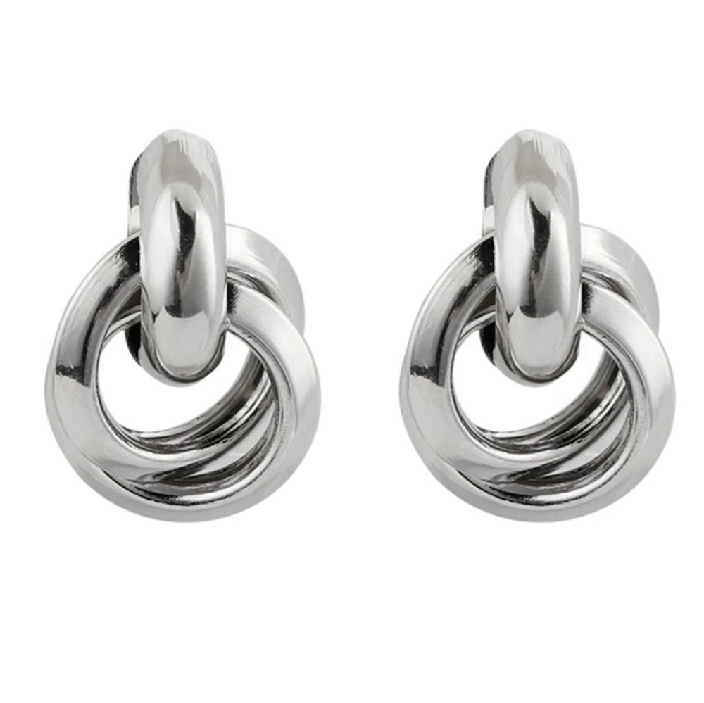 Elegant Sterling Silver Women's Earrings
